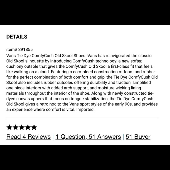 Vans Comfycush Old Skool Sneakers - Picture 11 of 11